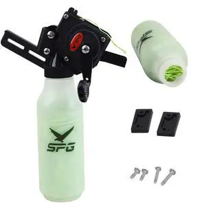 Bowfishing Reel Archery Bottle Bow Fishing Reels Kits with 40M Fishing Rope Bow Mounted Attachment for Right Hand Compound Bow Recurve Bow Accessories Bowfishing Reel Archery Bottle Bow Fishing Reels Kits with 40M Fishing Rope Bow Mounted Attachment for Right Hand Compound Bow Recurve Bow Accessories