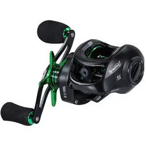 Baitcasting Fishing Reel with 9 + 1 Anti-Reverse Ball Bearings, 8.1:1 High-Speed Gear Ratio Casting Reel Baitcasting Fishing Reel with 9 + 1 Anti-Reverse Ball Bearings, 8.1:1 High-Speed Gear Ratio Casting Reel