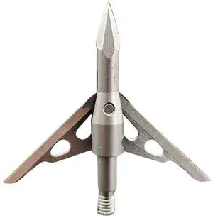 G5 T2 Expandable 2-Blade Broadheads | 3-Pack | 100/125 Grains | Razor Sharp 2" Cutting Diameter Mechanical Blades | Screw in | Compound & Recurve Compatible G5 T2 Expandable 2-Blade Broadheads | 3-Pack | 100/125 Grains | Razor Sharp 2" Cutting Diameter Mechanical Blades | Screw in | Compound & Recurve Compatible