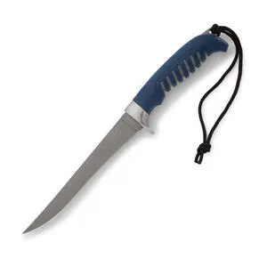 223 Silver Creek Fixed Fillet Knife, 6-3/8" Titanium Coated Flexible Blade, Anti-Slip Rubber Grip, Portable Fishing Knife for Saltwater & Freshwater, Fishing Gear, 5 oz 223 Silver Creek Fixed Fillet Knife, 6-3/8" Titanium Coated Flexible Blade, Anti-Slip Rubber Grip, Portable Fishing Knife for Saltwater & Freshwater, Fishing Gear, 5 oz