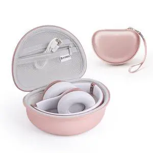 Case for Beats Solo3 /Solo 4 On-Ear Headphones, Portable Travel Hard Shell Storage Bag (Rose Gold) Case for Beats Solo3 /Solo 4 On-Ear Headphones, Portable Travel Hard Shell Storage Bag (Rose Gold)