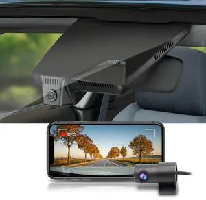 Front 4K+Rear 1080P Dash Cam Adapts for Hyundai Ioniq 5 2025-2026 (7 Vents/HD2-Ni000) & 2025 Ioniq 5 N, OEM Look, Dual HD Video, WiFi & APP, Loop Recording, G-Sensor, Easy to Set, 128GB Card Front 4K+Rear 1080P Dash Cam Adapts for Hyundai Ioniq 5 2025-2026 (7 Vents/HD2-Ni000) & 2025 Ioniq 5 N, OEM Look, Dual HD Video, WiFi & APP, Loop Recording, G-Sensor, Easy to Set, 128GB Card