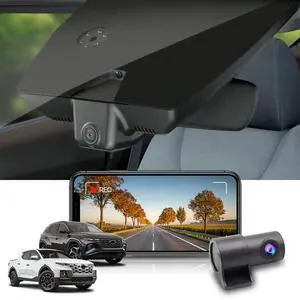 Front 4K+Rear 1080P Dash Cam Adapts for Hyundai Santa Cruz & Tucson 2022-2026 (Part NO#N9000), Integrated OEM Look, Dual HD Video, WiFi & APP, Loop Recording, G-Sensor, Easy to Use, 128GB Card Front 4K+Rear 1080P Dash Cam Adapts for Hyundai Santa Cruz & Tucson 2022-2026 (Part NO#N9000), Integrated OEM Look, Dual HD Video, WiFi & APP, Loop Recording, G-Sensor, Easy to Use, 128GB Card