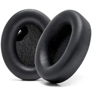 Wicked Cushions Extra Thick Earpads for Sony WH1000XM4 Headphones - Soft PU Leather Cushions, Luxurious Noise Isolating Memory Foam, Added Thickness Without Disabling On/Off Sensor | Black Wicked Cushions Extra Thick Earpads for Sony WH1000XM4 Headphones - Soft PU Leather Cushions, Luxurious Noise Isolating Memory Foam, Added Thickness Without Disabling On/Off Sensor | Black