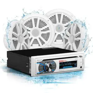 MCK508WB.64S Marine Stereo, 6.5 Inch Speakers (Pair) MCK508WB.64S Marine Stereo, 6.5 Inch Speakers (Pair)
