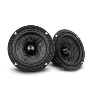 ZXI-354 3.5" Full Range Car Audio Speaker with Kevlar Cone 120 Watts 4 Ohm (2 Speakers), Black ZXI-354 3.5" Full Range Car Audio Speaker with Kevlar Cone 120 Watts 4 Ohm (2 Speakers), Black