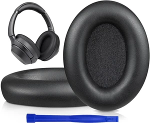 Earpads for Sony WH-1000XM3 - Black for WH1000XM3(XM3) Headphones Earpads for Sony WH-1000XM3 - Black for WH1000XM3(XM3) Headphones