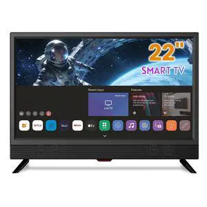 22-inch Small Smart TV Full HD 1080p | Kitchen Smart TV, Flat Screen Television with Loud Dual Stereo Speakers, 178° Viewing & Wi/Fi (22, Inches) 22-inch Small Smart TV Full HD 1080p | Kitchen Smart TV, Flat Screen Television with Loud Dual Stereo Speakers, 178° Viewing & Wi/Fi (22, Inches)