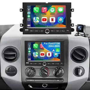 5GWiFi Upgrade Radio for Ford F150 2004-2008, F350/F250 2006-2016, Expedition 2007-2014, Explorer Mustang E150/E250/E350 Taurus Edge 7" Touchscreen Stereo, Wireless Carplay Android Auto GPS FM Camera 5GWiFi Upgrade Radio for Ford F150 2004-2008, F350/F250 2006-2016, Expedition 2007-2014, Explorer Mustang E150/E250/E350 Taurus Edge 7" Touchscreen Stereo, Wireless Carplay Android Auto GPS FM Camera