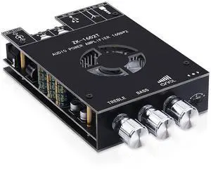 Audio Amplifier Board, ZK-1602T Bluetooth 5.0 Power Amp for Home Speakers | 2.0 Channel 160W+160W Stereo Mini Amplifier Module TDA7498E Chip W/TB, USB, AUX, DC 15-36V Audio Amplifier Board, ZK-1602T Bluetooth 5.0 Power Amp for Home Speakers | 2.0 Channel 160W+160W Stereo Mini Amplifier Module TDA7498E Chip W/TB, USB, AUX, DC 15-36V