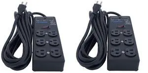 SS6B 6 Plug Surge Protector (2 -Pack) SS6B 6 Plug Surge Protector (2 -Pack)