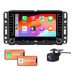4Core 64GB Radio for Chevy Silverado 1500 2500 3500 2007-2013 | for Silverado GMC Sierra Acadia Touch Screen Android Stereo, CarPlay Android Auto, AM FM DSP, Camera 4Core 64GB Radio for Chevy Silverado 1500 2500 3500 2007-2013 | for Silverado GMC Sierra Acadia Touch Screen Android Stereo, CarPlay Android Auto, AM FM DSP, Camera