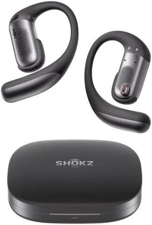 OpenFit Pro Open-Ear Earbuds with Noise Reduction, Dolby Atmos, Black | Bundle with Gym Bag; Deep Bass, 50H Playtime, AI call clarity; Bluetooth 6.1; IP55 Secure all-day fit; Gym/Office/Cafe use OpenFit Pro Open-Ear Earbuds with Noise Reduction, Dolby Atmos, Black | Bundle with Gym Bag; Deep Bass, 50H Playtime, AI call clarity; Bluetooth 6.1; IP55 Secure all-day fit; Gym/Office/Cafe use