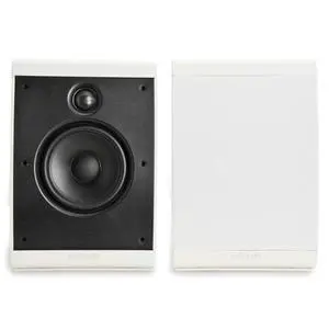 OWM3 Compact Wall & Bookshelf Speakers, Pair, White OWM3 Compact Wall & Bookshelf Speakers, Pair, White