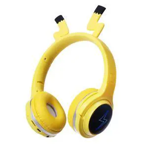 Wireless Kids Headphones with 7-Color LED Lights, 85dB Safe Volume & 40H Playtime Ultra-Soft Over-Ear for School Travel Wireless Kids Headphones with 7-Color LED Lights, 85dB Safe Volume & 40H Playtime Ultra-Soft Over-Ear for School Travel