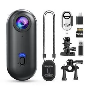 Z10 4K Action Camera, 128GB Wearable Sports Camera with Waterproof Case, Magnetic Clip, Small Body Cam for Cycling, Diving, Travel No WiFi No Bluetooth Z10 4K Action Camera, 128GB Wearable Sports Camera with Waterproof Case, Magnetic Clip, Small Body Cam for Cycling, Diving, Travel No WiFi No Bluetooth