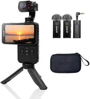 M5 3-Axis Gimbal Stabilization Camera 5K Camcorder for Vlogs W/Mic | 3.5'' Flip Touchscreen,120° Wide-Angle Lens, IR,Face Tracking, Auto Focus, Camera for Vlogging M5 3-Axis Gimbal Stabilization Camera 5K Camcorder for Vlogs W/Mic | 3.5'' Flip Touchscreen,120° Wide-Angle Lens, IR,Face Tracking, Auto Focus, Camera for Vlogging