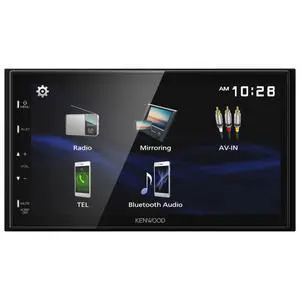 DMX150BT 6.8" Capacitive Touchscreen Digital Multimedia Receiver Bluetooth, USB Mirroring for Android, Rear Camera Input, 13-Band EQ DMX150BT 6.8" Capacitive Touchscreen Digital Multimedia Receiver Bluetooth, USB Mirroring for Android, Rear Camera Input, 13-Band EQ