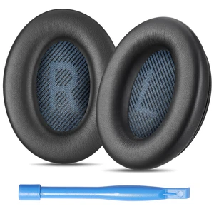 AE2 ae 2 Ear Pads Compatible with Bose SoundLink ae2 Headphones - Black Easy DIY Fit Premium Protein Leather Extra Thick Soft High-Density Foam AE2 ae 2 Ear Pads Compatible with Bose SoundLink ae2 Headphones - Black Easy DIY Fit Premium Protein Leather Extra Thick Soft High-Density Foam