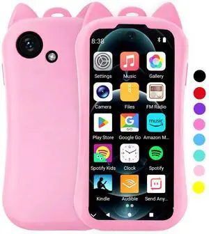 Kids MP3 Player with Spotify and Parental Controls, MP3 Player for Kids with Bluetooth and WiFi, Mini Android Music Player with Audible & Audiobooks, MP4 Player for Children with Camera-Pink Kids MP3 Player with Spotify and Parental Controls, MP3 Player for Kids with Bluetooth and WiFi, Mini Android Music Player with Audible & Audiobooks, MP4 Player for Children with Camera-Pink