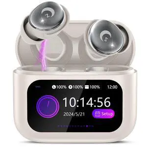 Sleep Headphones Small Design for Side Sleepers, Clear Call Sleep Earbuds,Waterproof Earphones 2026 Off White Sleep Headphones Small Design for Side Sleepers, Clear Call Sleep Earbuds,Waterproof Earphones 2026 Off White