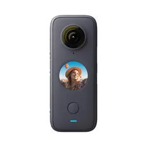 ONE X2 360 Degree Waterproof Action Camera, 5.7K 360, Stabilization, Touch Screen, AI Editing, Live Streaming, Webcam, Voice Control ONE X2 360 Degree Waterproof Action Camera, 5.7K 360, Stabilization, Touch Screen, AI Editing, Live Streaming, Webcam, Voice Control