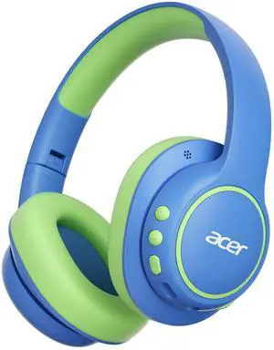OHR702 Kids Bluetooth Headphones for School with Built-in Mic,Over-Ear | 75H Playtime, Bluetooth 6.0, 3.5mm Jack Aux Cord, 85dBA Safe Volume, USB-C Fast Charging, for iPad/Travel/Tablet- Blue Green OHR702 Kids Bluetooth Headphones for School with Built-in Mic,Over-Ear | 75H Playtime, Bluetooth 6.0, 3.5mm Jack Aux Cord, 85dBA Safe Volume, USB-C Fast Charging, for iPad/Travel/Tablet- Blue Green