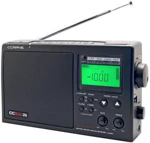 C. Crane CCRadio-2E Enhanced Portable AM FM Weather and 2-Meter Ham Band (Black) CC2BE C. Crane CCRadio-2E Enhanced Portable AM FM Weather and 2-Meter Ham Band (Black) CC2BE