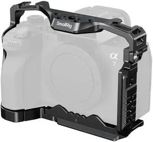 HawkLock Quick Release Full Cage for Sony Alpha 7R V/Alpha 7 IV/Alpha 7S III/Alpha 1 / Alpha 7R IV/Alpha 7 V, Built-in Quick Release Plate for Arca, Cold Shoes (Upgraded Version) HawkLock Quick Release Full Cage for Sony Alpha 7R V/Alpha 7 IV/Alpha 7S III/Alpha 1 / Alpha 7R IV/Alpha 7 V, Built-in Quick Release Plate for Arca, Cold Shoes (Upgraded Version)