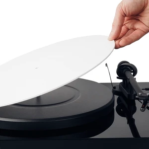 Acrylic Turntable Mat 11.75" Anti-Static Acrylic Platter Mat for Vinyl Record Players, 1/8" Thick Slipmat White Acrylic Turntable Mat 11.75" Anti-Static Acrylic Platter Mat for Vinyl Record Players, 1/8" Thick Slipmat White