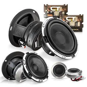 Meso 6.5 500 Watt 3-Way Premium Component Car Speaker Set Meso 6.5 500 Watt 3-Way Premium Component Car Speaker Set