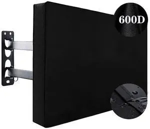 Outdoor TV Cover 55" - 58" - with Bottom Cover - 600D Waterproof TV Covers and Weatherproof Dust-Proof Material,Protect Your LED, LCD, Plasma TV Screens Outdoor TV Cover 55" - 58" - with Bottom Cover - 600D Waterproof TV Covers and Weatherproof Dust-Proof Material,Protect Your LED, LCD, Plasma TV Screens