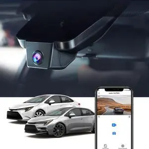 4K Dash Cam Suitable for Toyota Corolla 2023-2026 Sedan Hybrid Hatchback, OEM Factory Look, 2160P UHD Video, Built-in WiFi & APP, Loop Recording, G-Sensor, Easy to Install, 64GB Card 4K Dash Cam Suitable for Toyota Corolla 2023-2026 Sedan Hybrid Hatchback, OEM Factory Look, 2160P UHD Video, Built-in WiFi & APP, Loop Recording, G-Sensor, Easy to Install, 64GB Card