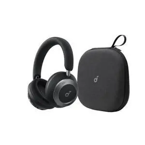 Space One Pro by Anker, with Headphones Case, Adaptive Active Noise Cancelling Headphones Driven by 6 Mics, Super Foldable Design, 60H Lossless Audio, Ultra-Fast Charging, Hi-Res Wireless Space One Pro by Anker, with Headphones Case, Adaptive Active Noise Cancelling Headphones Driven by 6 Mics, Super Foldable Design, 60H Lossless Audio, Ultra-Fast Charging, Hi-Res Wireless