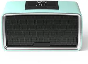 Simple Music Player for Dementia Seniors | Easy MP3 Player for Elderly & Low Vision People One-Touch Controls ON Off Retro Music Box (Cyan) Simple Music Player for Dementia Seniors | Easy MP3 Player for Elderly & Low Vision People One-Touch Controls ON Off Retro Music Box (Cyan)