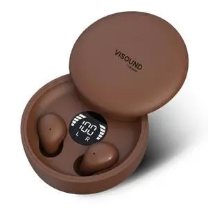 Air Skin Tones Invisible Earbuds for Small Ears - Wireless Bluetooth 5.4, Skin-Matching Mini Stemless Ear Buds, IPX5 Waterproof, Crystal Clear Calls (Warm Cocoa) Air Skin Tones Invisible Earbuds for Small Ears - Wireless Bluetooth 5.4, Skin-Matching Mini Stemless Ear Buds, IPX5 Waterproof, Crystal Clear Calls (Warm Cocoa)