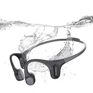 Run Plus Bone Conduction Headphones, IP68 Waterproof, 32GB MP3 | 8H Playtime Open-Ear Bluetooth 5.2, Deep Bass, Secure Fit for Running Swimming & Gym, Black Run Plus Bone Conduction Headphones, IP68 Waterproof, 32GB MP3 | 8H Playtime Open-Ear Bluetooth 5.2, Deep Bass, Secure Fit for Running Swimming & Gym, Black