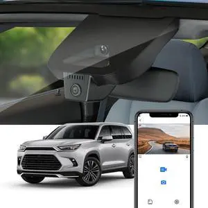 4K Dash Cam Suitable for Toyota Grand Highlander 2024-2026 & Hybrid (HD2-0E130), Integrated OEM Look, UHD 2160P Video, Built-in WiFi & APP, Loop Recording, G-Sensor, Plug & Play, 64GB Card 4K Dash Cam Suitable for Toyota Grand Highlander 2024-2026 & Hybrid (HD2-0E130), Integrated OEM Look, UHD 2160P Video, Built-in WiFi & APP, Loop Recording, G-Sensor, Plug & Play, 64GB Card