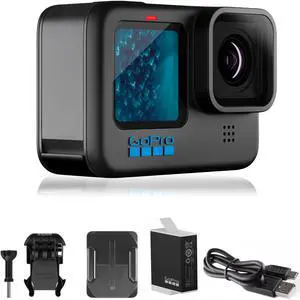 HERO11 Black E-Commerce Packaging - Waterproof Action Camera with 5.3K60 Ultra HD Video, 27MP Photos, 1/1.9" Image Sensor, Live Streaming, Webcam, Stabilization HERO11 Black E-Commerce Packaging - Waterproof Action Camera with 5.3K60 Ultra HD Video, 27MP Photos, 1/1.9" Image Sensor, Live Streaming, Webcam, Stabilization