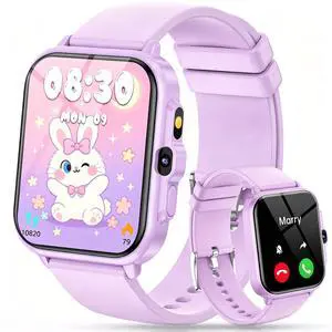 Smart Watch for Kids, 1.85" Fitness Tracker with Camera, Game, Music, SOS, AI, Alarm Clock, Video,Parent Control, 24/7 Heart Rate Sleep Monitor, 100+ Sport Modes, IP68 Waterproof, Gifts for Boys Girls Smart Watch for Kids, 1.85" Fitness Tracker with Camera, Game, Music, SOS, AI, Alarm Clock, Video,Parent Control, 24/7 Heart Rate Sleep Monitor, 100+ Sport Modes, IP68 Waterproof, Gifts for Boys Girls