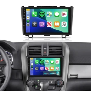 8 CORE 6G+128G Car Radio Stereo for Honda CRV 2007-2011 with Wireless CarPlay Android Auto, 9 Inch IPS Touch Screen Android 13 GPS WiFi 32-Band DSP Bluetooth SWC AHD Backup Camera 8 CORE 6G+128G Car Radio Stereo for Honda CRV 2007-2011 with Wireless CarPlay Android Auto, 9 Inch IPS Touch Screen Android 13 GPS WiFi 32-Band DSP Bluetooth SWC AHD Backup Camera