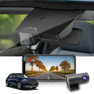 Front 4K+Rear 1080P Dash Cam Adapts for Genesis GV70 2022-2026 (Part No#AR100), OEM Factory Look, Dual HD Video, Built-in WiFi & APP, Loop Recording, G-Sensor, Easy to Set, 128GB Card Front 4K+Rear 1080P Dash Cam Adapts for Genesis GV70 2022-2026 (Part No#AR100), OEM Factory Look, Dual HD Video, Built-in WiFi & APP, Loop Recording, G-Sensor, Easy to Set, 128GB Card
