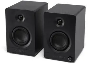 Tempo - Bluetooth Bookshelf Speaker Pair - Black | Powered speaker pair with Auracast multi-speaker streaming, RCA, optical, aux and USB-C inputs, subwoofer output Tempo - Bluetooth Bookshelf Speaker Pair - Black | Powered speaker pair with Auracast multi-speaker streaming, RCA, optical, aux and USB-C inputs, subwoofer output