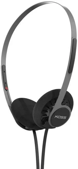 KPH40 Utility On-Ear Headphones, Stealth Grey, Interchangeable Cord | Lightweight, Ultra-Wide Frequency Response, Stainless Steel Adjustable Headband KPH40 Utility On-Ear Headphones, Stealth Grey, Interchangeable Cord | Lightweight, Ultra-Wide Frequency Response, Stainless Steel Adjustable Headband