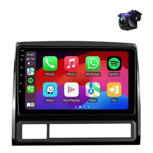 Car Stereo Radio for Toyota Tacoma 2005-2015 with Wireless Carplay&Android Auto/9 inch Touch Screen/Android12/FM RDS/GPS Navigation/HD Backup Camera (2GB+32GB+HD Backup Camera) Car Stereo Radio for Toyota Tacoma 2005-2015 with Wireless Carplay&Android Auto/9 inch Touch Screen/Android12/FM RDS/GPS Navigation/HD Backup Camera (2GB+32GB+HD Backup Camera)