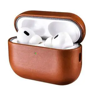 AirPod Pro 3 Leather Case, Handmade Vintage Protective Cover (Brown) | 100% Geniune Leather Case, Handmade Top Grade Vintage Cover, Shockproof Protective Cover Support Wireless Charging AirPod Pro 3 Leather Case, Handmade Vintage Protective Cover (Brown) | 100% Geniune Leather Case, Handmade Top Grade Vintage Cover, Shockproof Protective Cover Support Wireless Charging