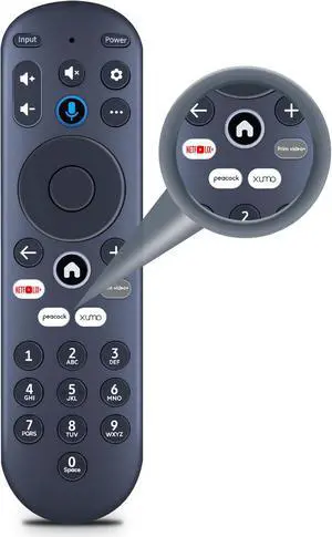 Replacement for Element Xumo TV Stream Box Voice Remote Control, Compatible with Element 65 4K UHD HDR Xumo TV E500AC65C E500AC43C E500AC55C E500AC50C Replacement for Element Xumo TV Stream Box Voice Remote Control, Compatible with Element 65 4K UHD HDR Xumo TV E500AC65C E500AC43C E500AC55C E500AC50C