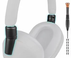 Hinge for Sony WH-1000XM5 - Black | Protective Connectors for WH1000XM5(XM5) Headband Side Cover Slider to Fix and Prevent Breakage Hinge for Sony WH-1000XM5 - Black | Protective Connectors for WH1000XM5(XM5) Headband Side Cover Slider to Fix and Prevent Breakage