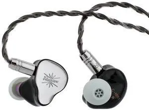 Kiwi Ears KE4 in Ear Monitor, 2DD+2BA Hybrid Earphone, Gaming Earbuds, HiFi Wired IEM, with Detachable IEM Cable for Musician Audiophile (Silver) Kiwi Ears KE4 in Ear Monitor, 2DD+2BA Hybrid Earphone, Gaming Earbuds, HiFi Wired IEM, with Detachable IEM Cable for Musician Audiophile (Silver)
