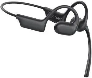 Open Ear Headphones with Mic, Dual Noise Canceling Mic for Clear Calls | Bluetooth 5.4 Headphones, 23g Lightweight Headset with Mute Button, 12H Playtime Air Conduction Headphones for Call, Meeting Open Ear Headphones with Mic, Dual Noise Canceling Mic for Clear Calls | Bluetooth 5.4 Headphones, 23g Lightweight Headset with Mute Button, 12H Playtime Air Conduction Headphones for Call, Meeting